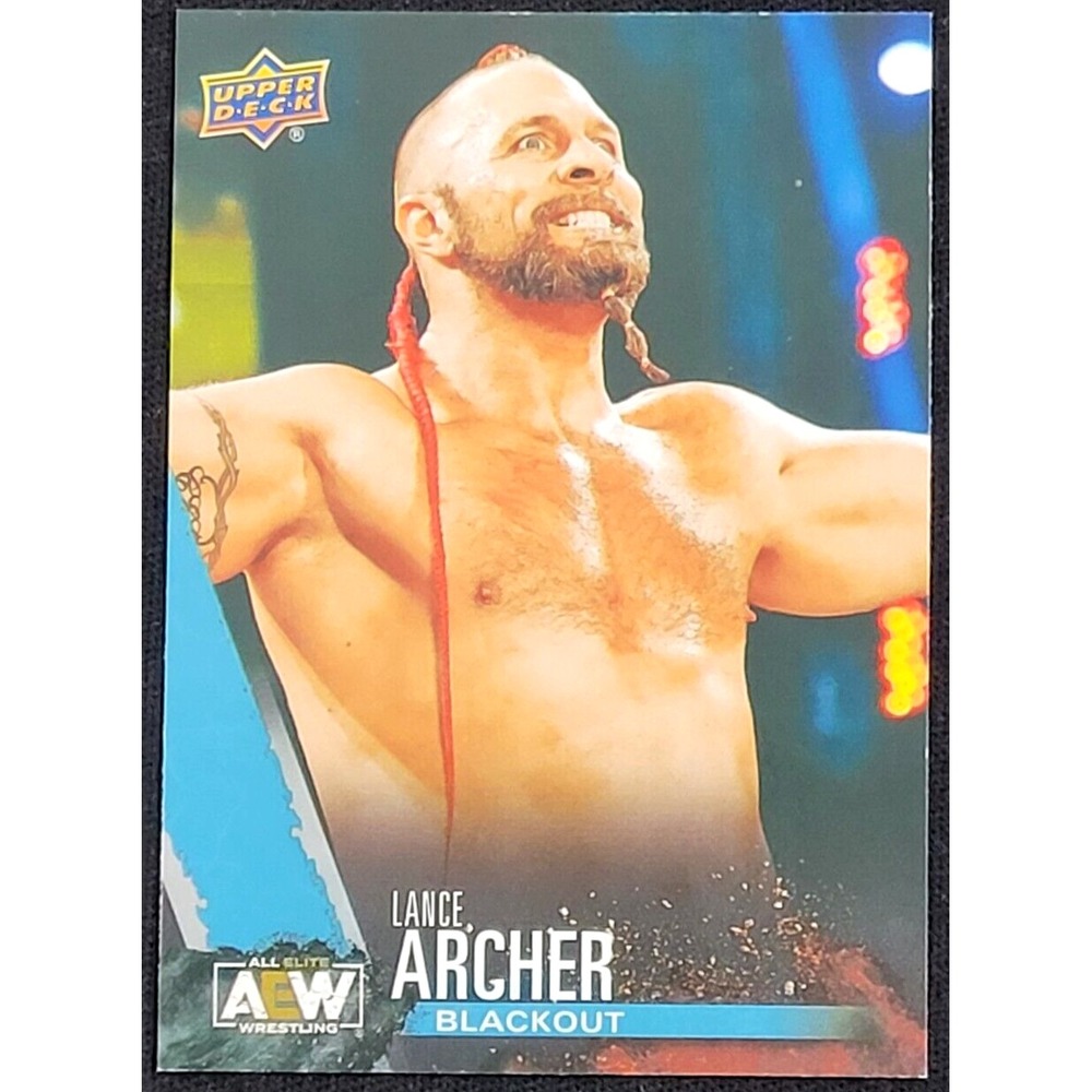 2021 UPPER DECK AEW LANCE ARCHER FINISHER